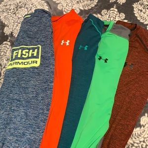 Lot of men’s under armour shirts